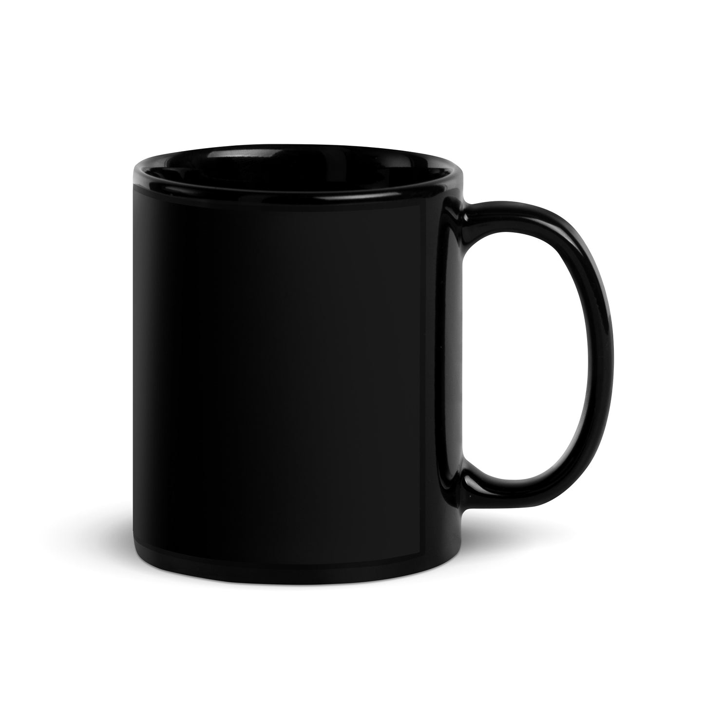 Dare To Offend Black Glossy Mug