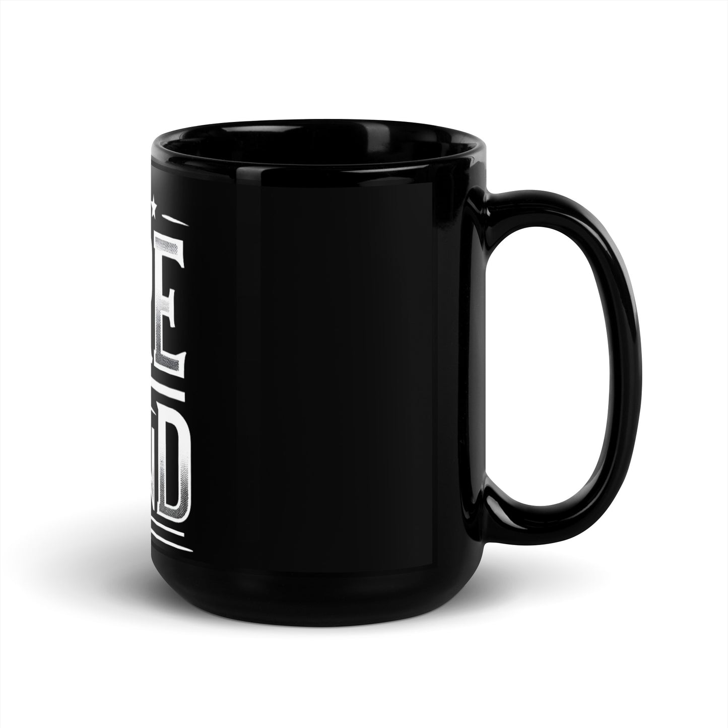 Dare To Offend Black Glossy Mug