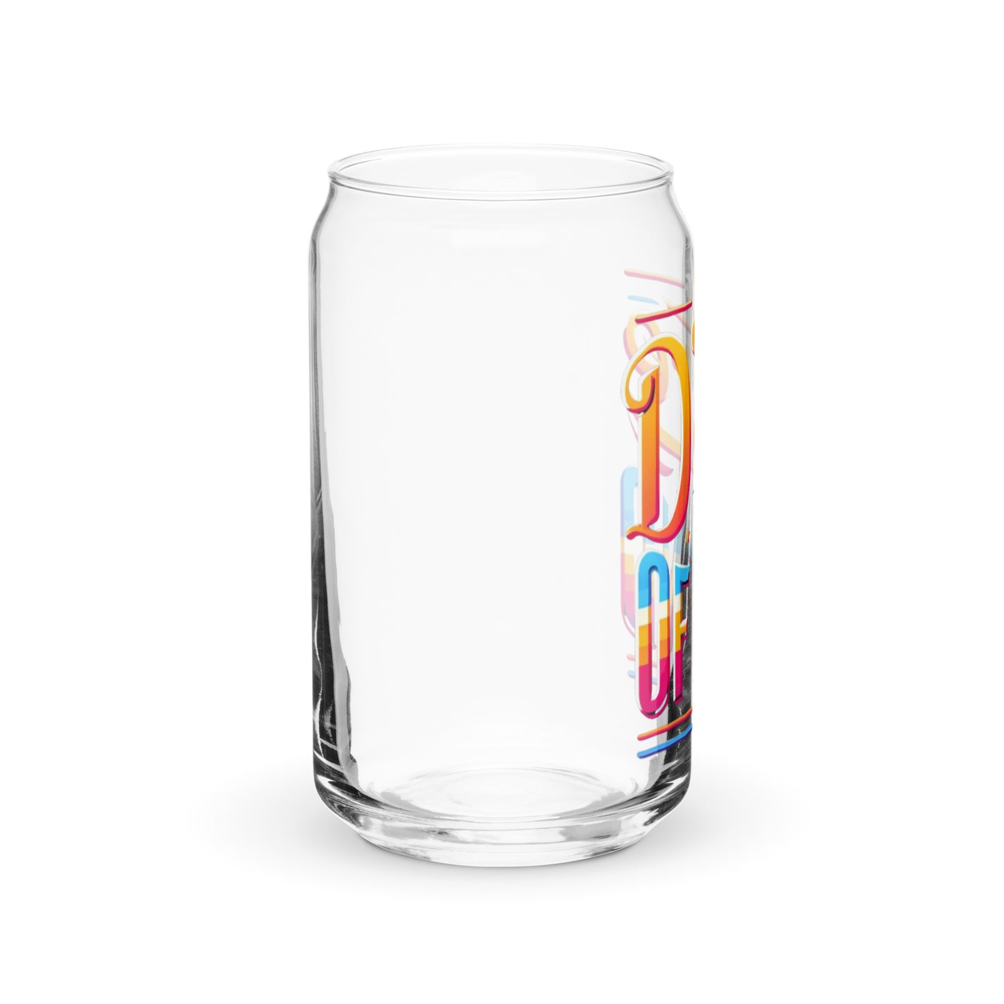 Dare To Offend Can-shaped glass