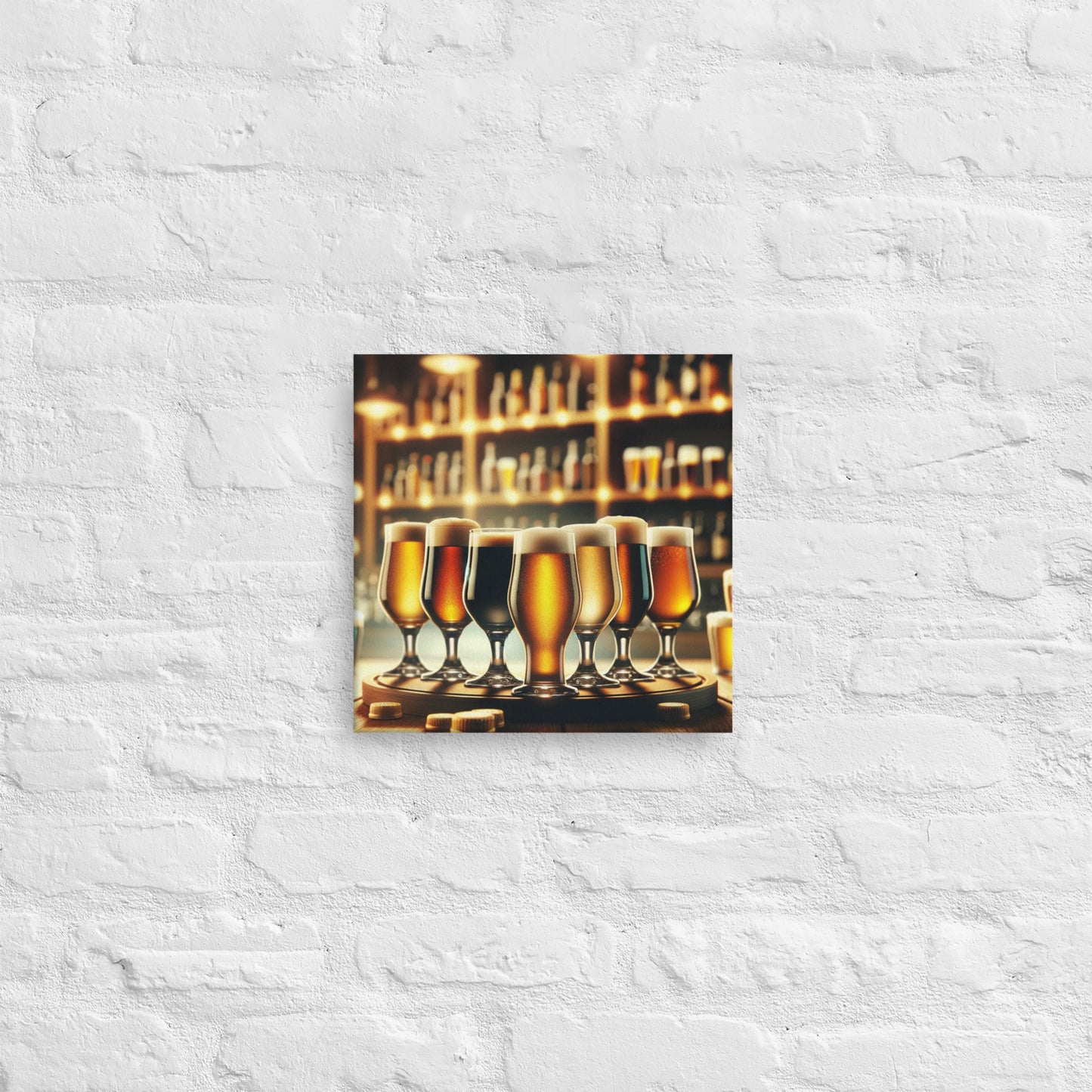 Beer Flats Canvas