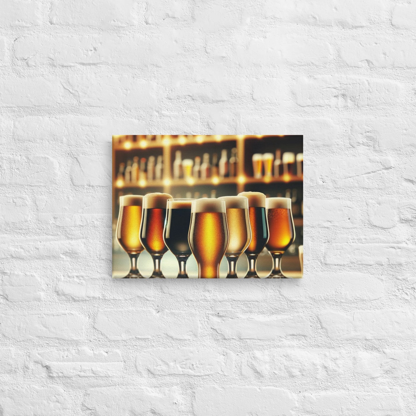 Beer Flats Canvas