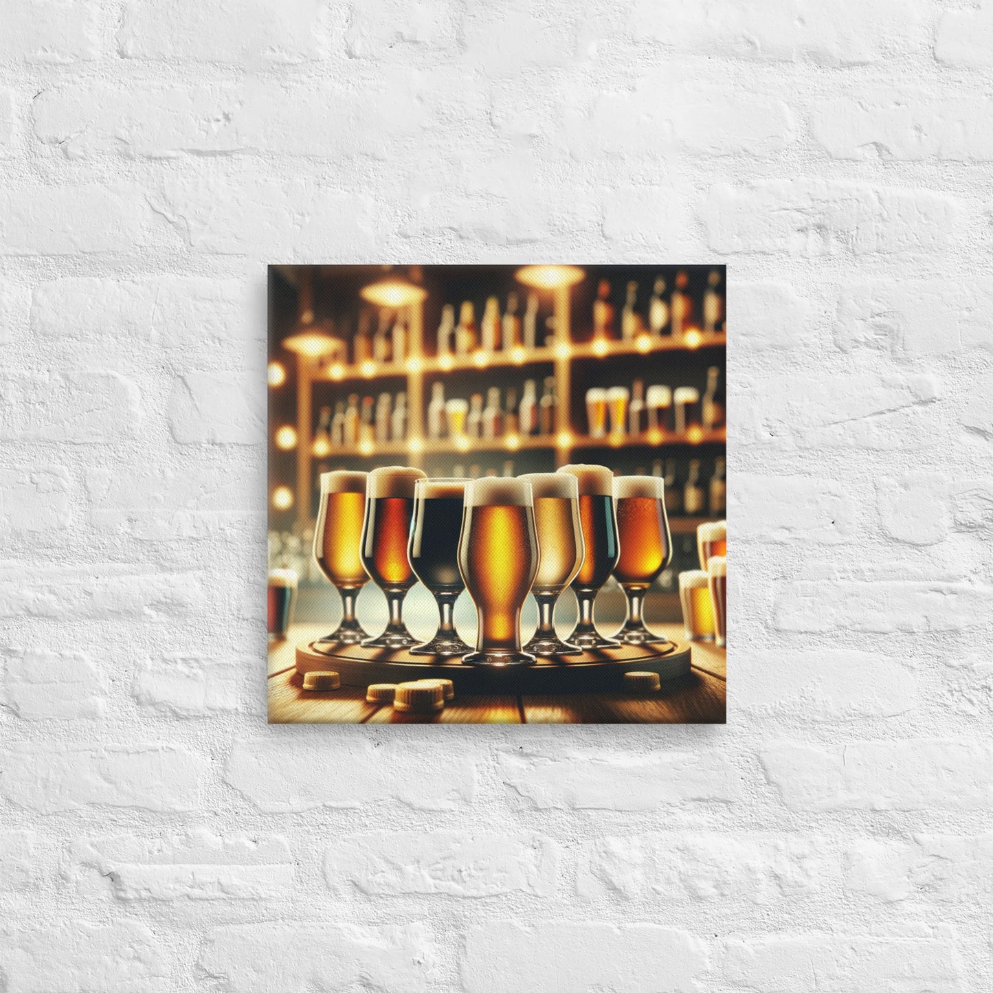 Beer Flats Canvas