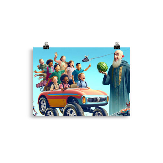 8 Kids Lord Voldemort Poster