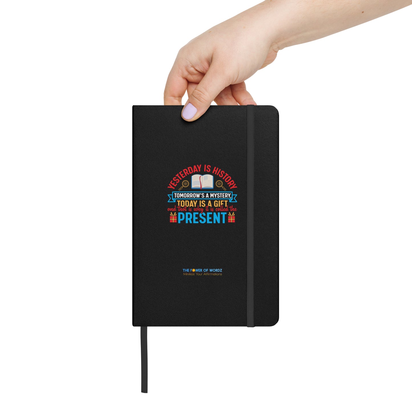 Yesterday Is History Hardcover bound notebook