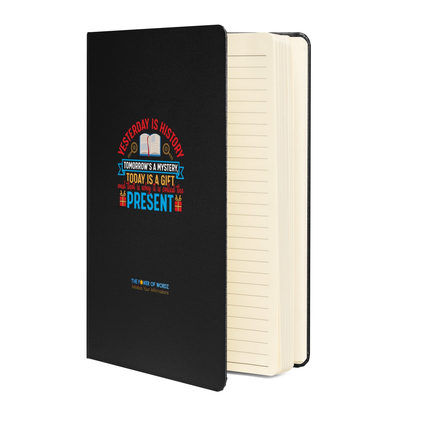 Yesterday Is History Hardcover bound notebook