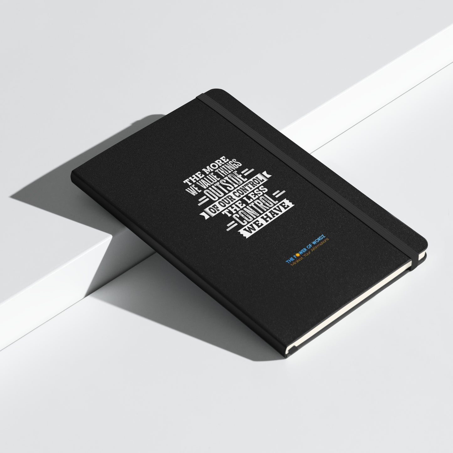 The More We Value... Hardcover bound notebook