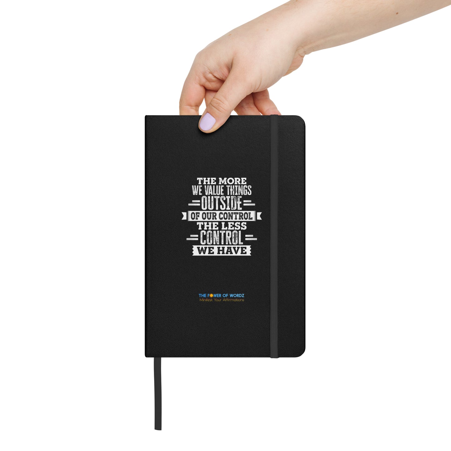 The More We Value... Hardcover bound notebook