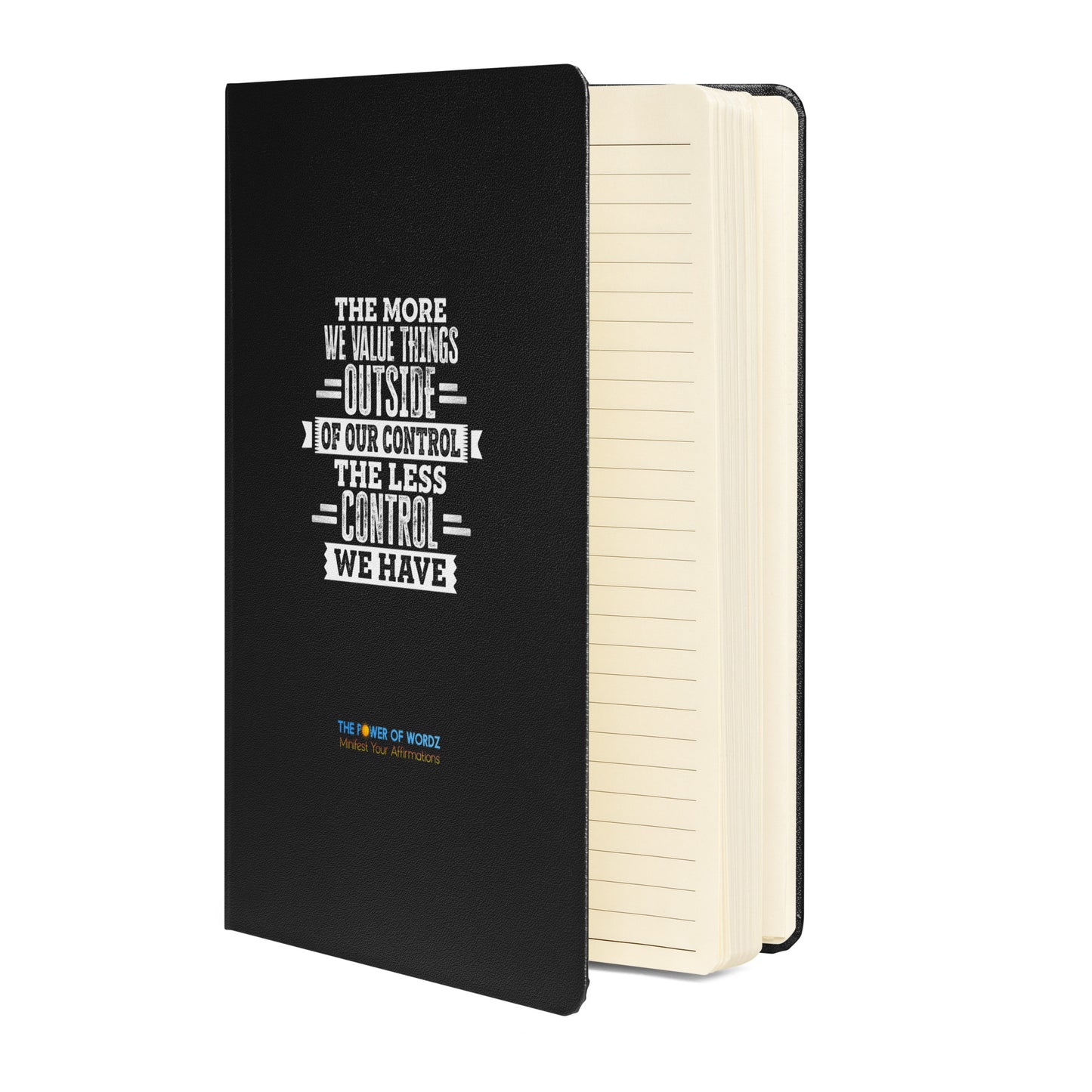 The More We Value... Hardcover bound notebook