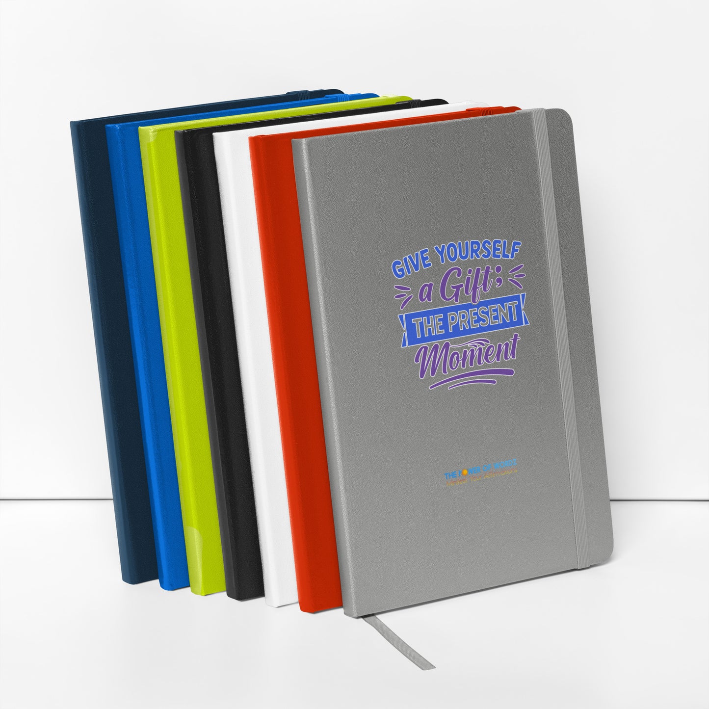 Give Yourself A Gift Hardcover bound notebook