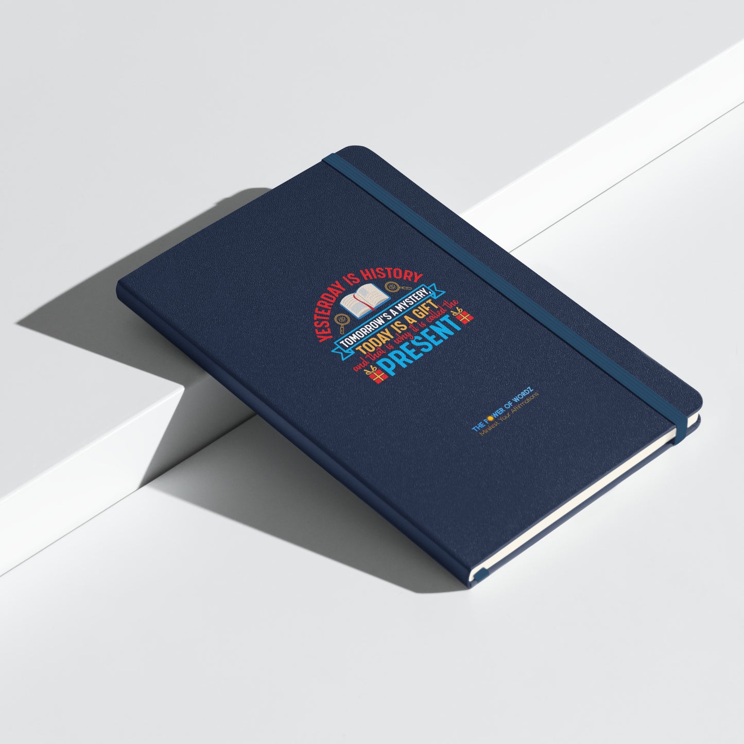 Yesterday Is History Hardcover bound notebook