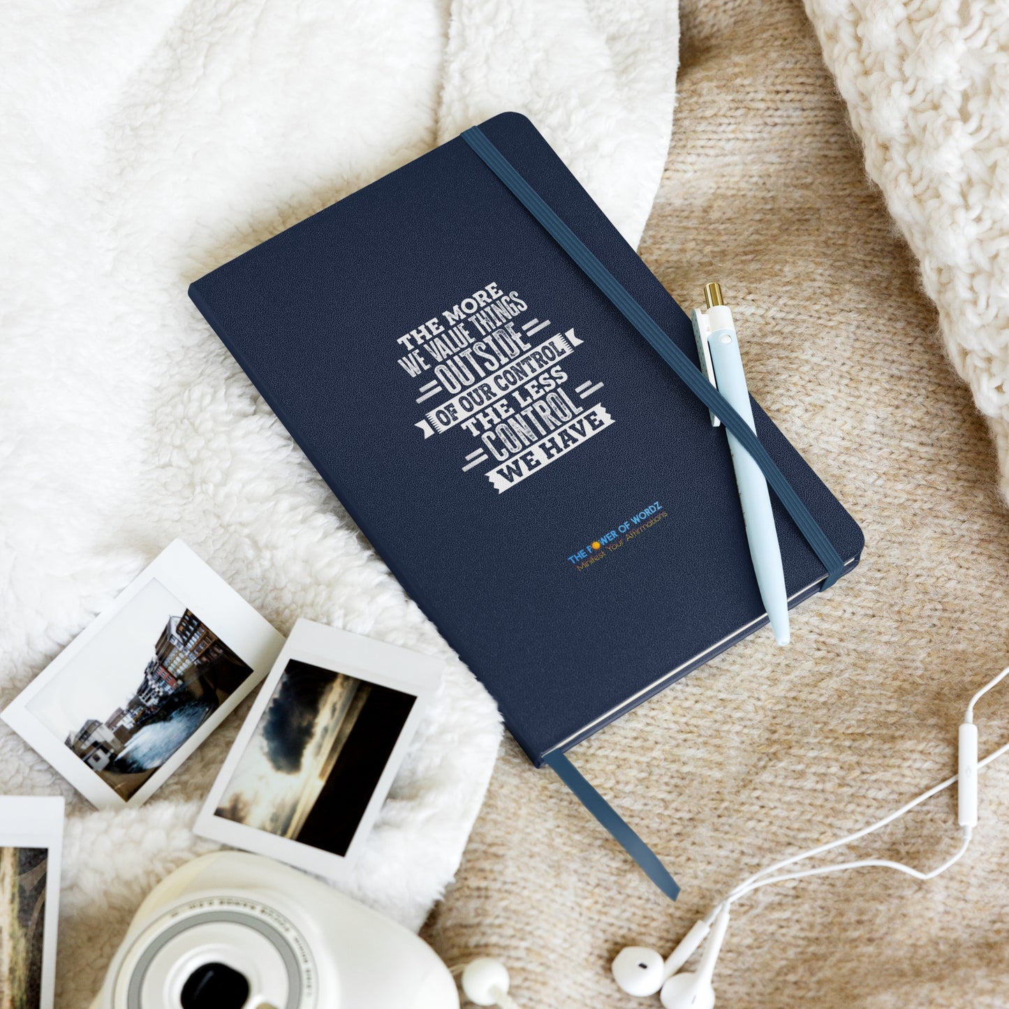 The More We Value... Hardcover bound notebook