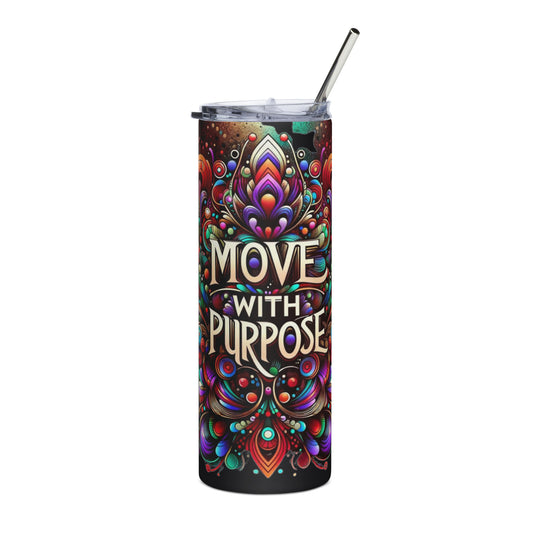 Move With Purpose Stainless steel tumbler