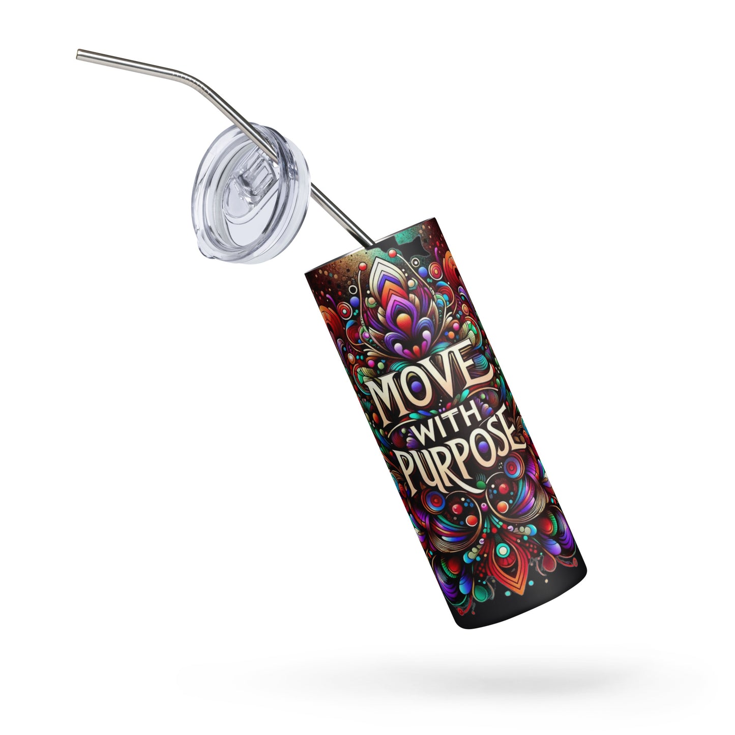 Move With Purpose Stainless steel tumbler