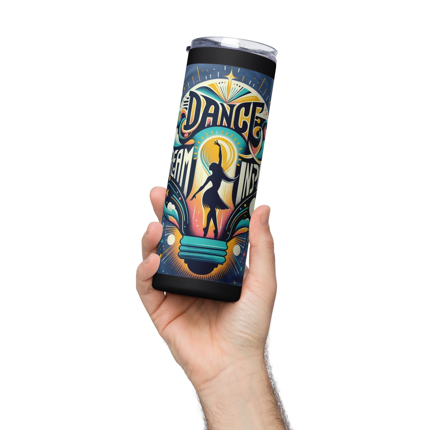 Dance Dream Inspire Stainless steel tumbler