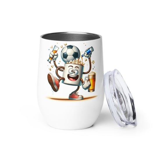 Soccer Mug Wine tumbler