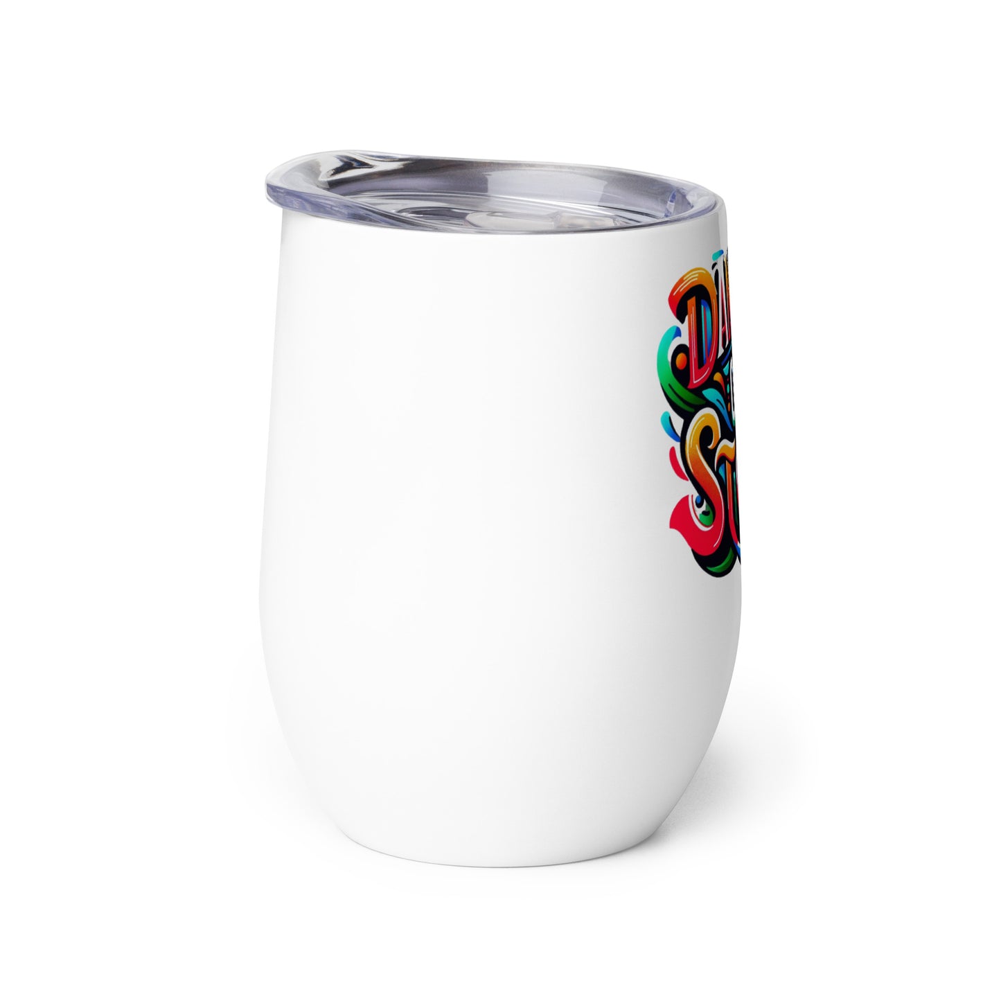 Dancing Our Story Wine tumbler