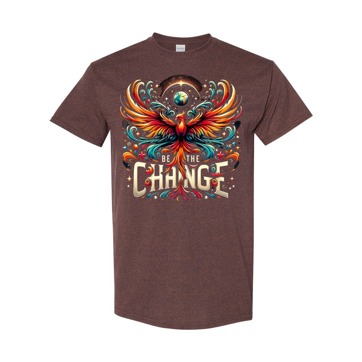 Be The Change Heavy Cotton T-Shirt