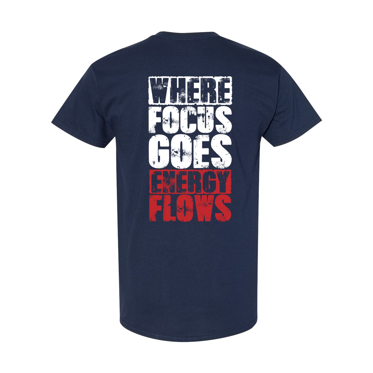 Where Focus Goes, Energy Heavy Cotton T-Shirt