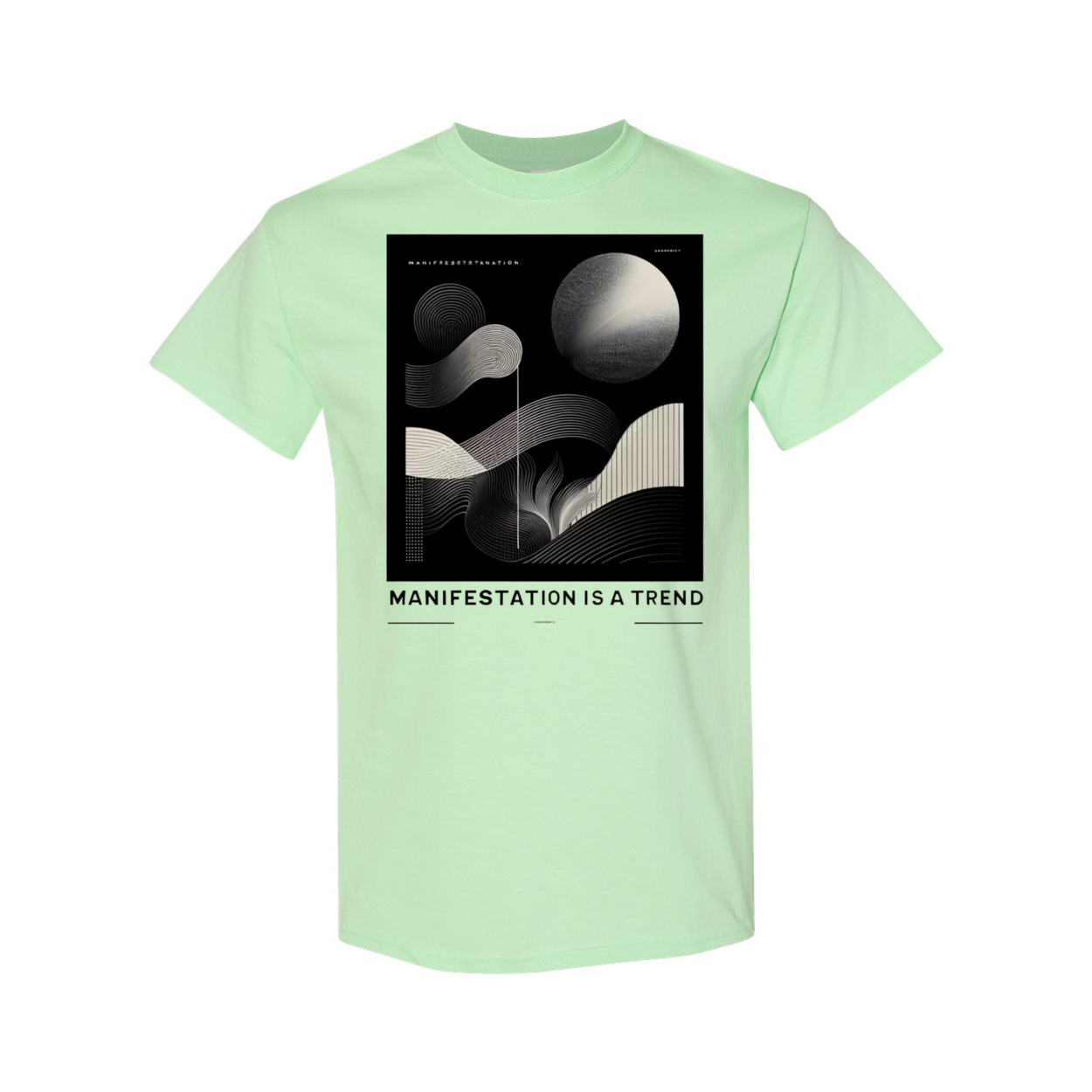 Manifestation is a Trend Heavy Cotton T-Shirt