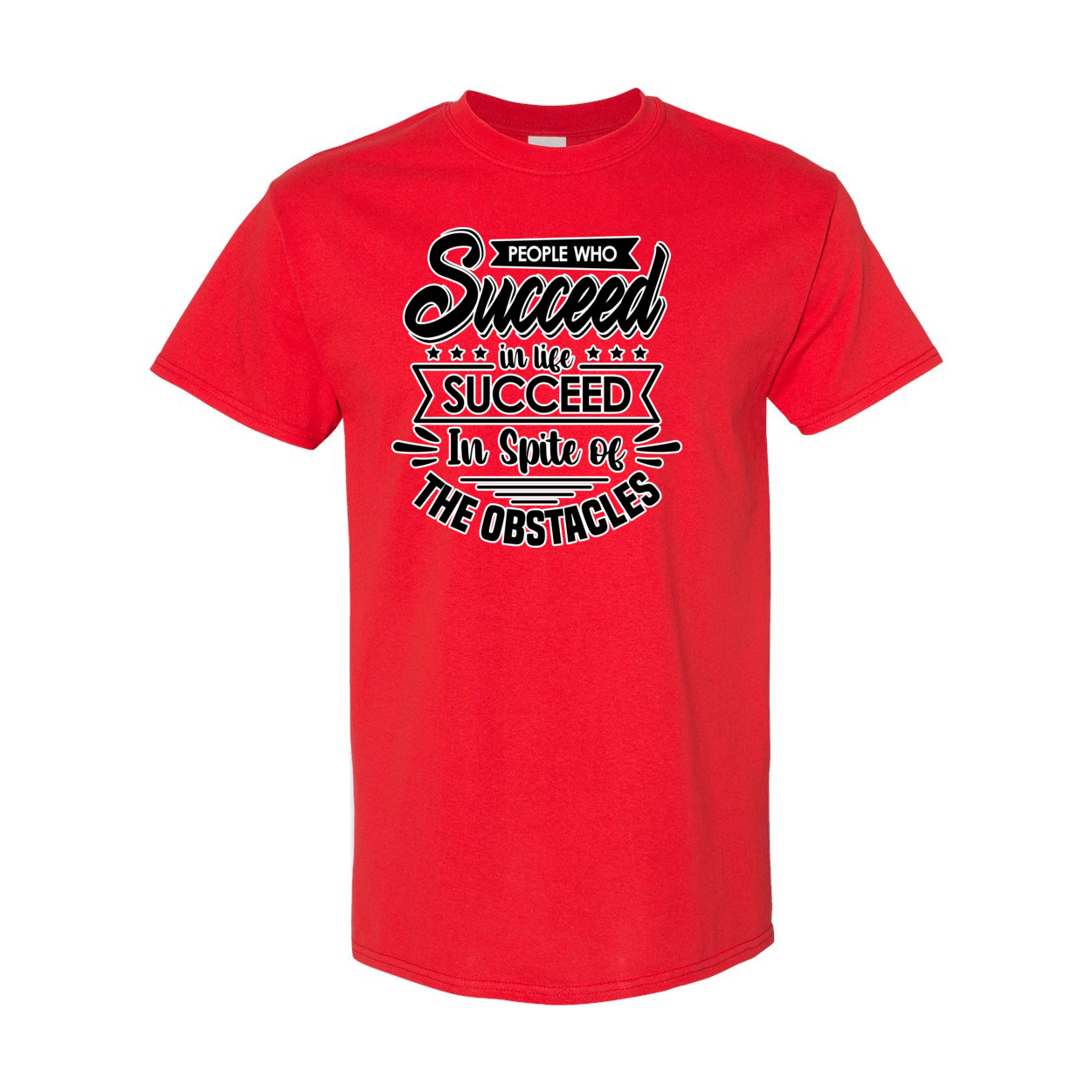 People Who Succeed Heavy Cotton T-Shirt