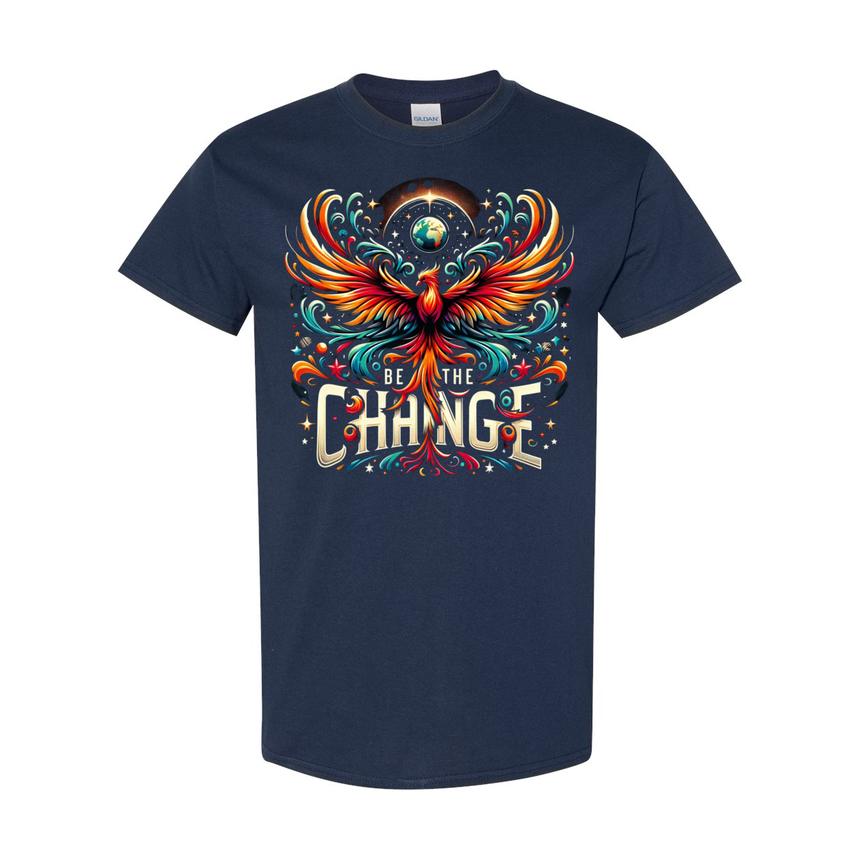 Be The Change Heavy Cotton T-Shirt