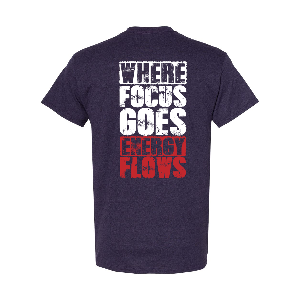 Where Focus Goes, Energy Heavy Cotton T-Shirt