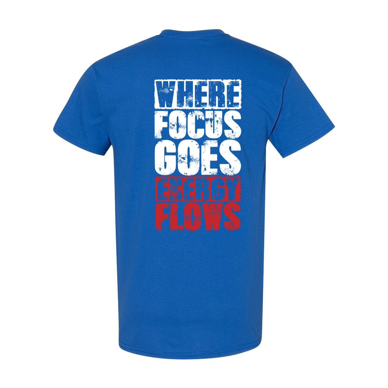 Where Focus Goes, Energy Heavy Cotton T-Shirt