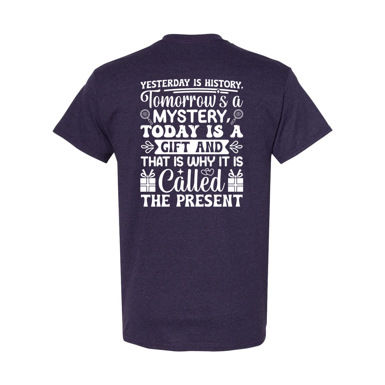 Yesterday Is History Heavy Cotton T-Shirt