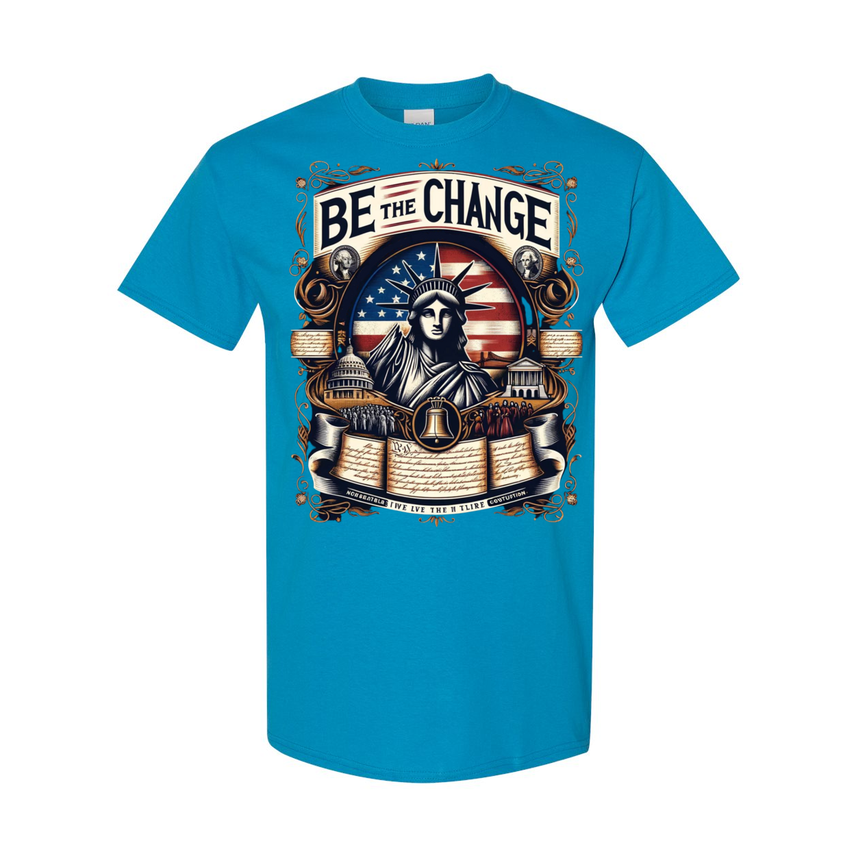 Be The Change Heavy Cotton T-Shirt