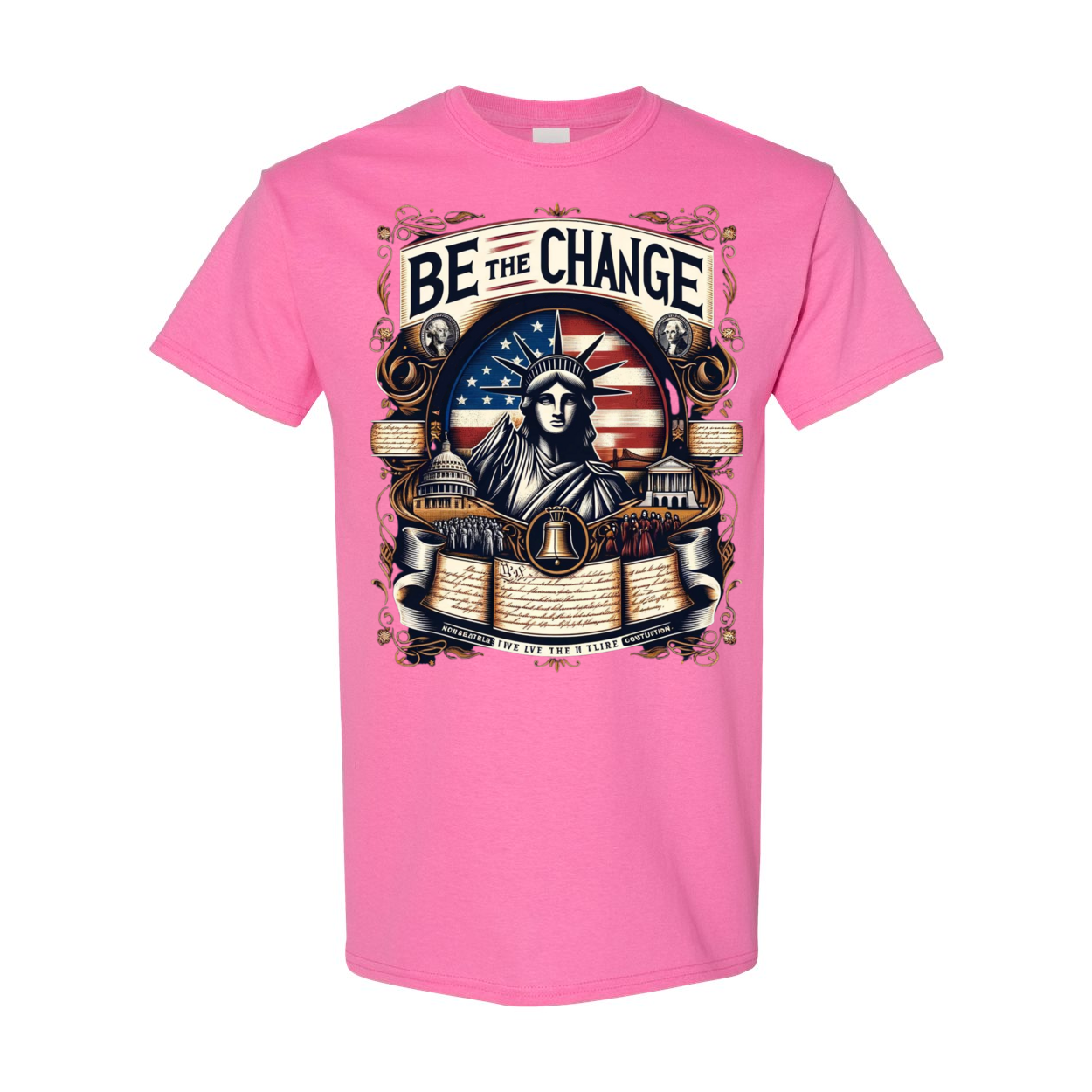 Be The Change Heavy Cotton T-Shirt