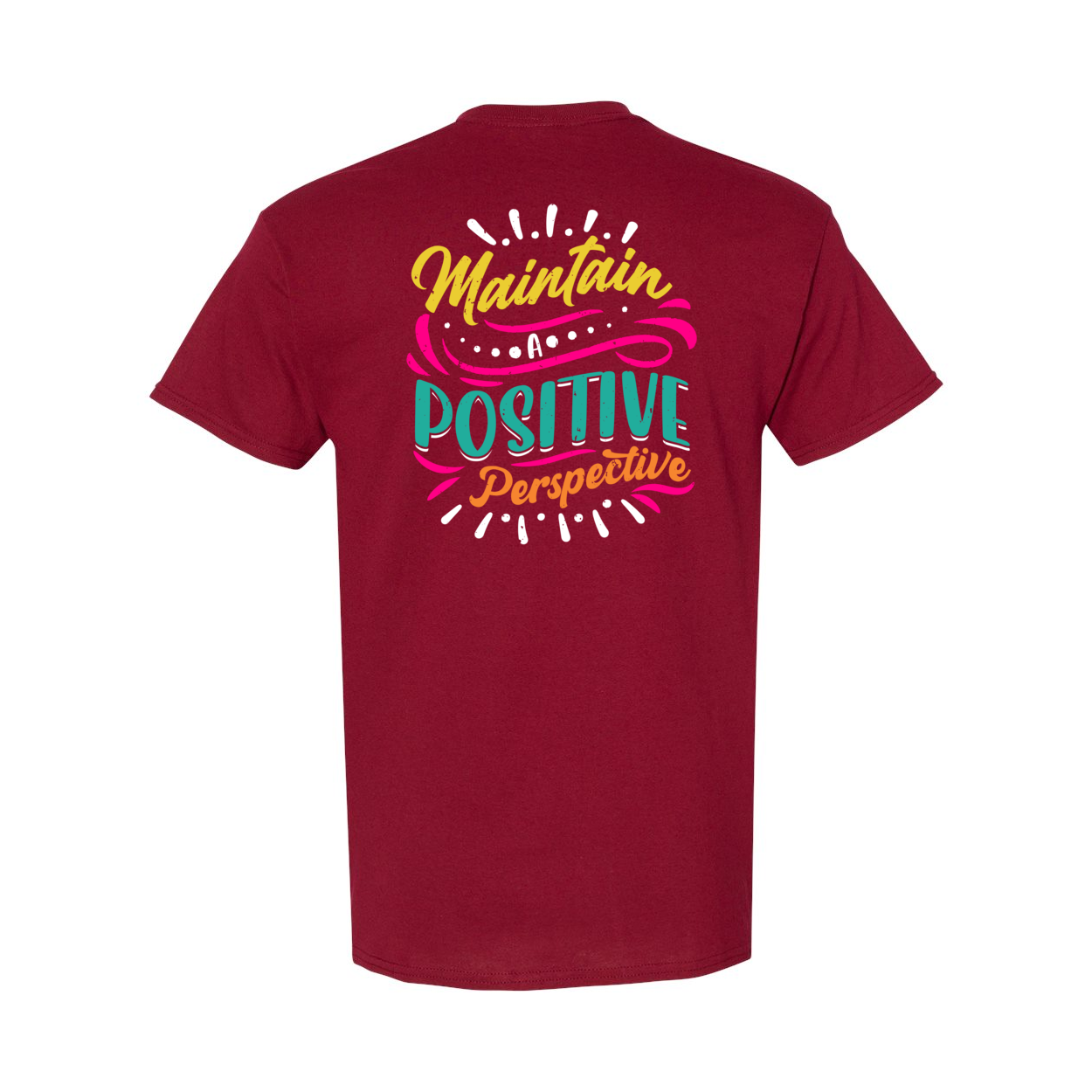 Maintain a Positive... Heavy Cotton T-Shirt