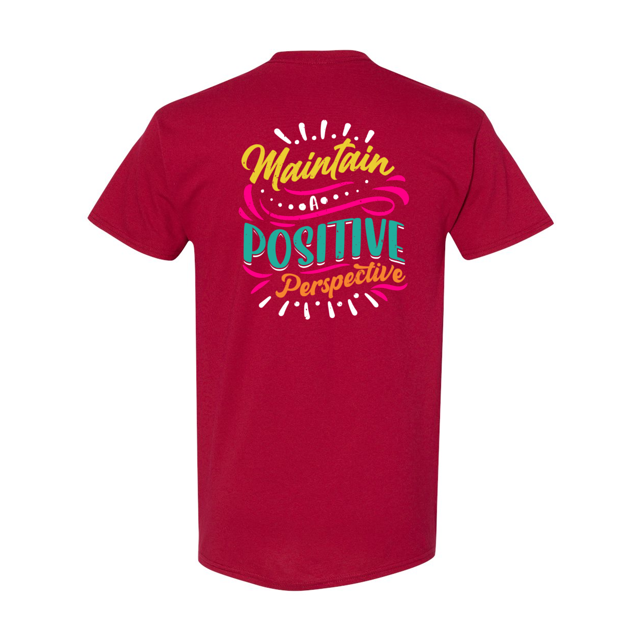 Maintain a Positive... Heavy Cotton T-Shirt