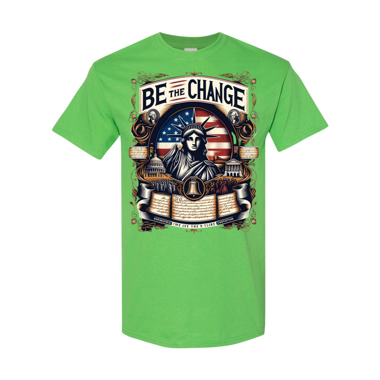 Be The Change Heavy Cotton T-Shirt