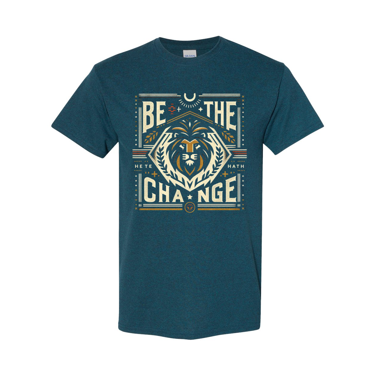 Be The Change Heavy Cotton T-Shirt