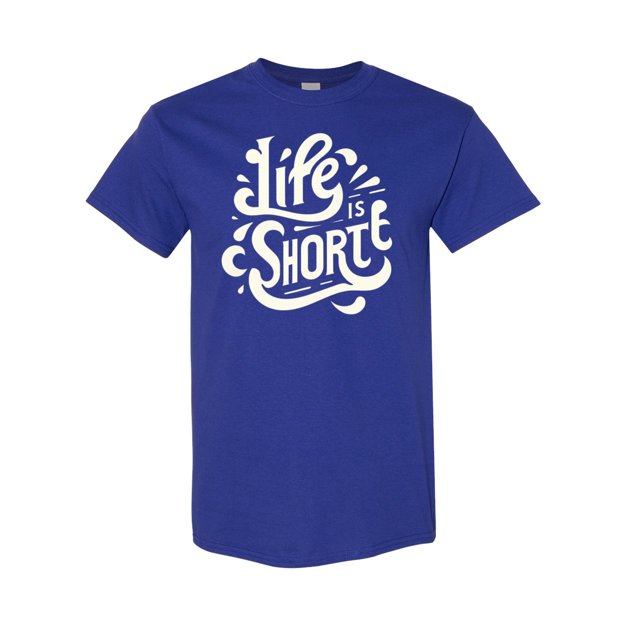 Life Is Short Heavy Cotton T-Shirt