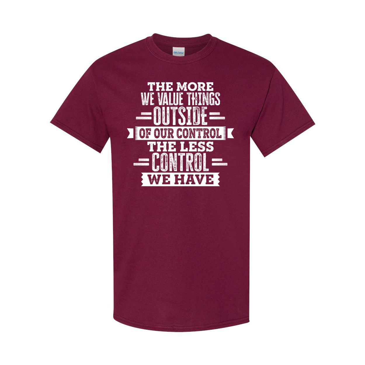 The More We Value Things Cotton T-Shirt