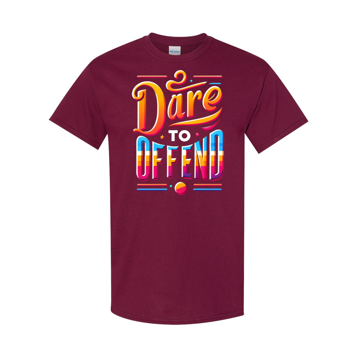 Dare To Offend Heavy Cotton T-Shirt Top