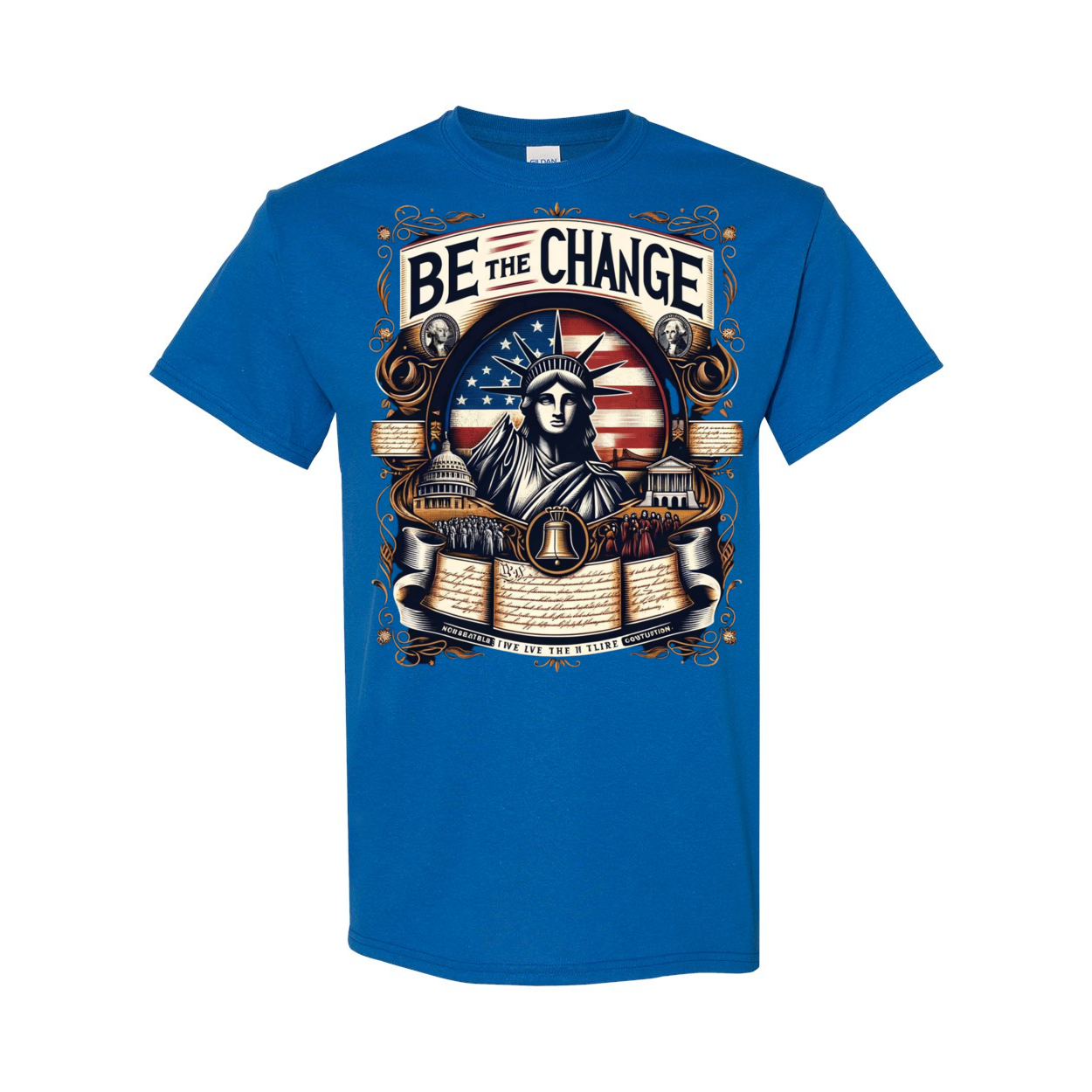 Be The Change Heavy Cotton T-Shirt