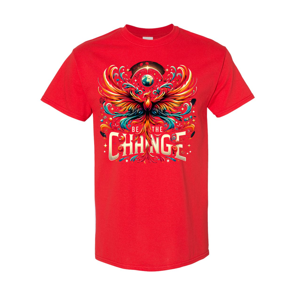 Be The Change Heavy Cotton T-Shirt