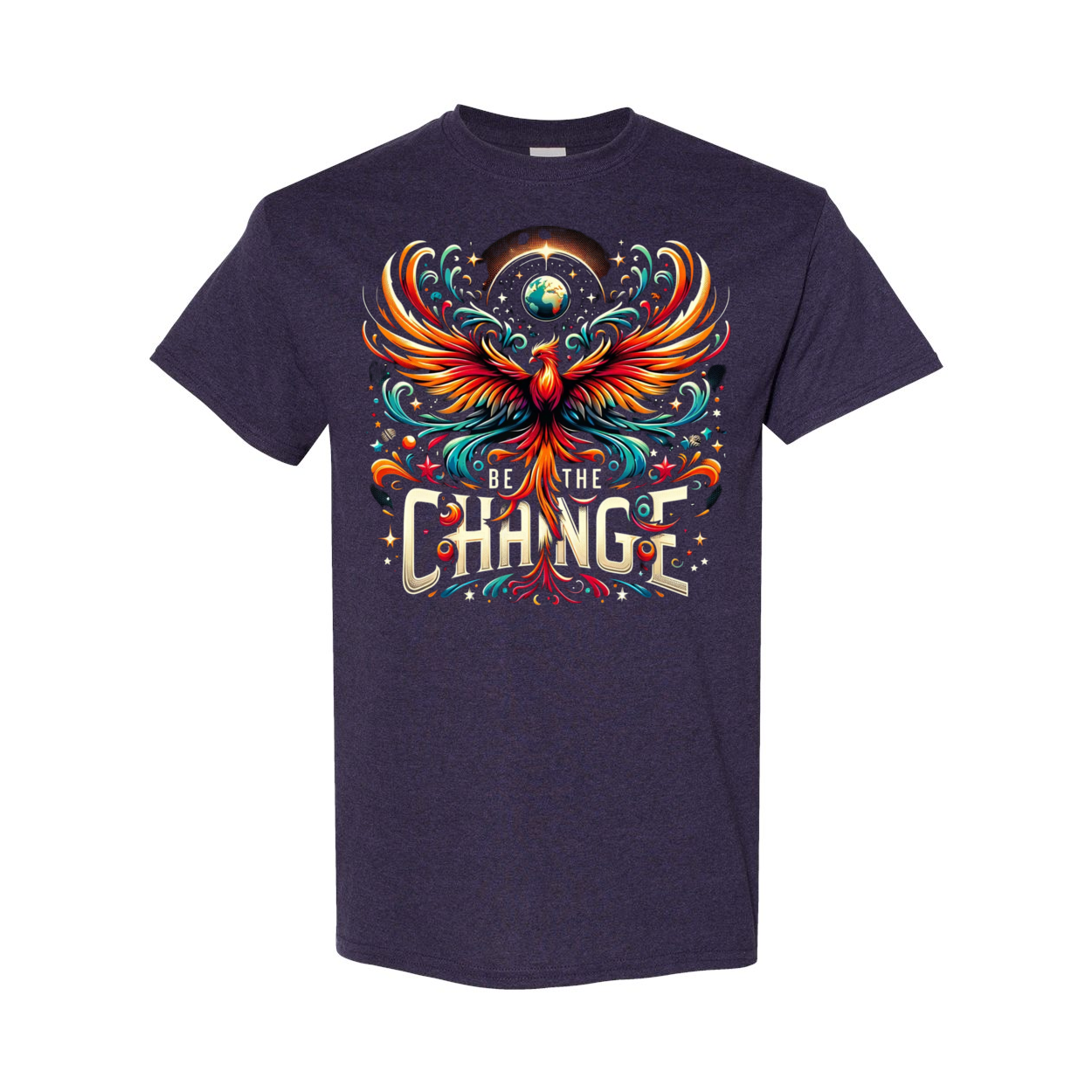 Be The Change Heavy Cotton T-Shirt