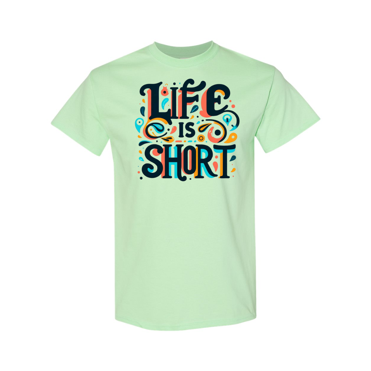 Life is Short Heavy Cotton T-Shirt