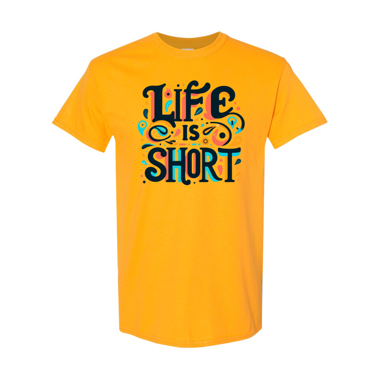 Life is Short Heavy Cotton T-Shirt