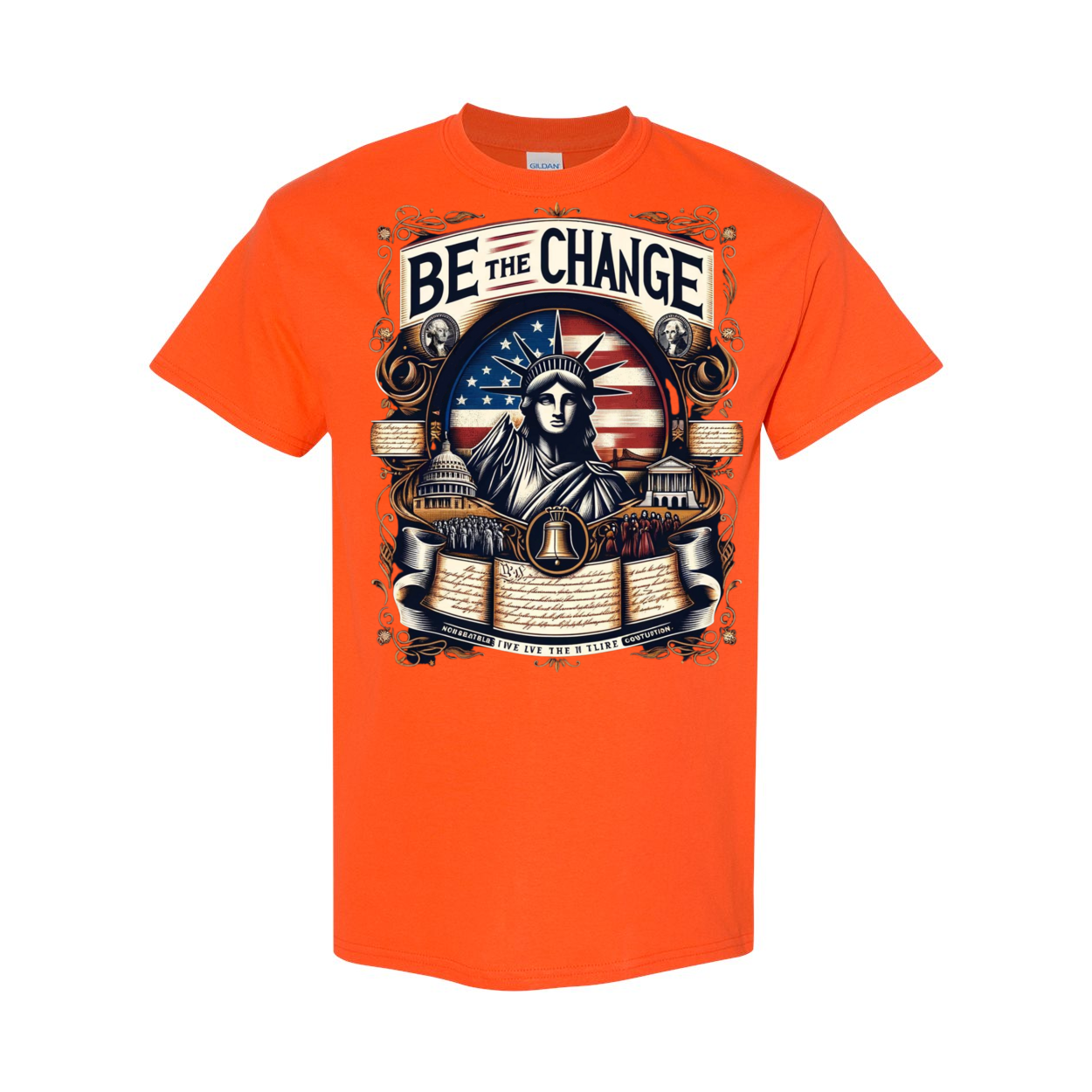 Be The Change Heavy Cotton T-Shirt