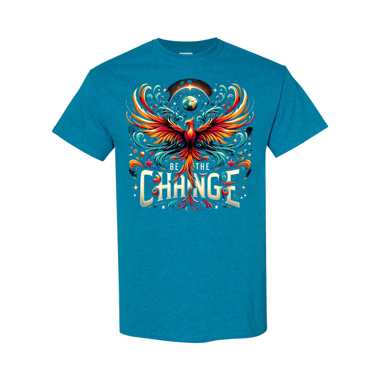 Be The Change Heavy Cotton T-Shirt