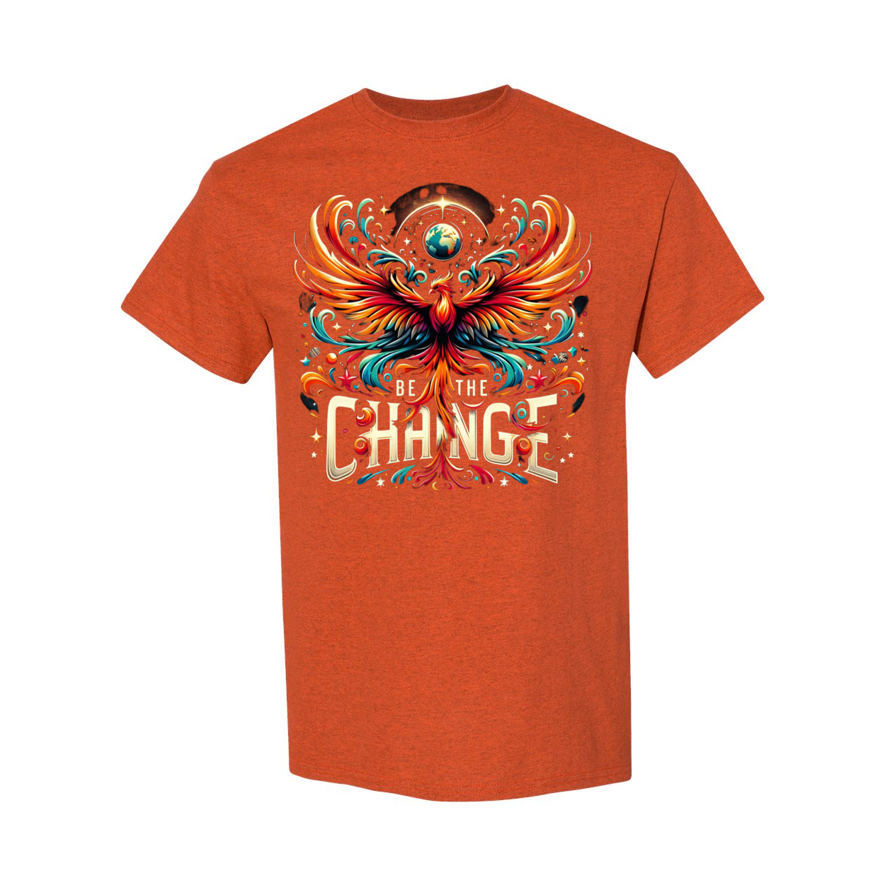 Be The Change Heavy Cotton T-Shirt