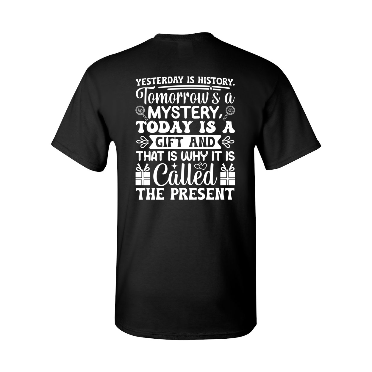 Yesterday Is History Heavy Cotton T-Shirt