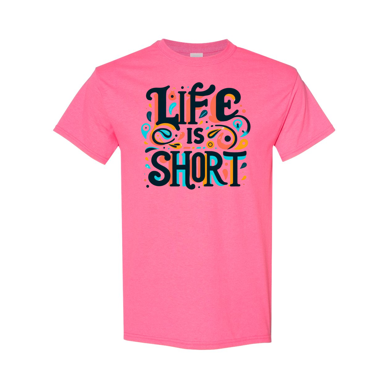 Life is Short Heavy Cotton T-Shirt