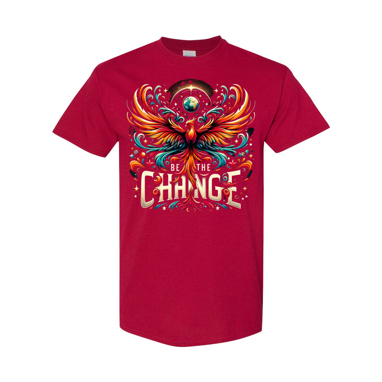 Be The Change Heavy Cotton T-Shirt