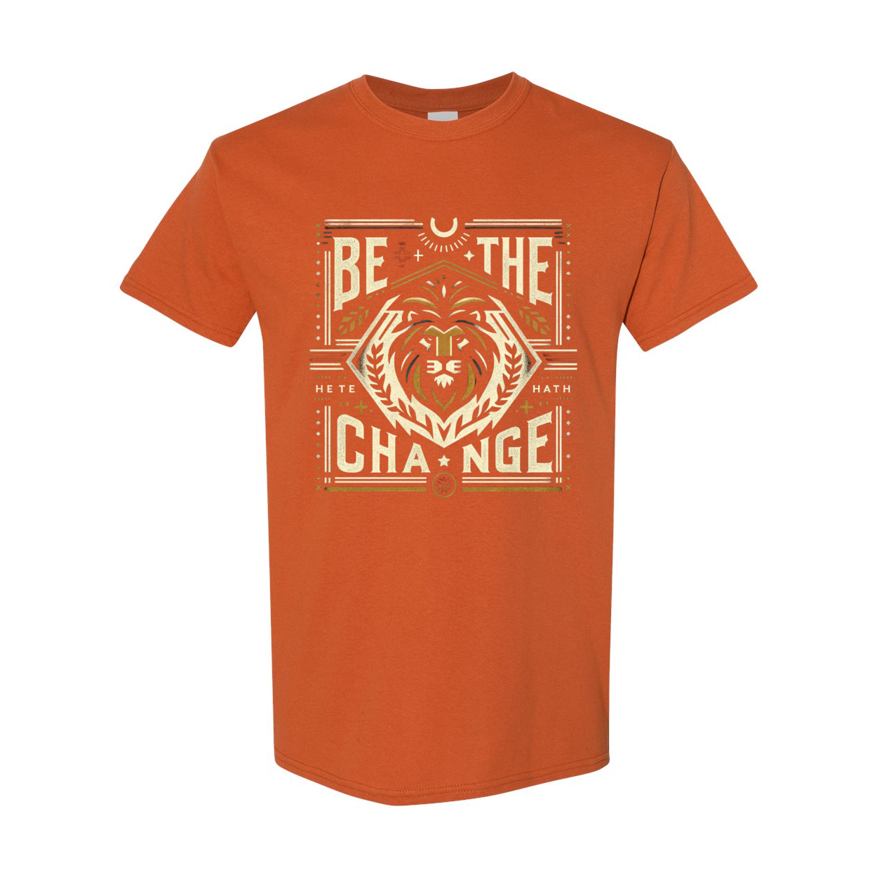 Be The Change Heavy Cotton T-Shirt