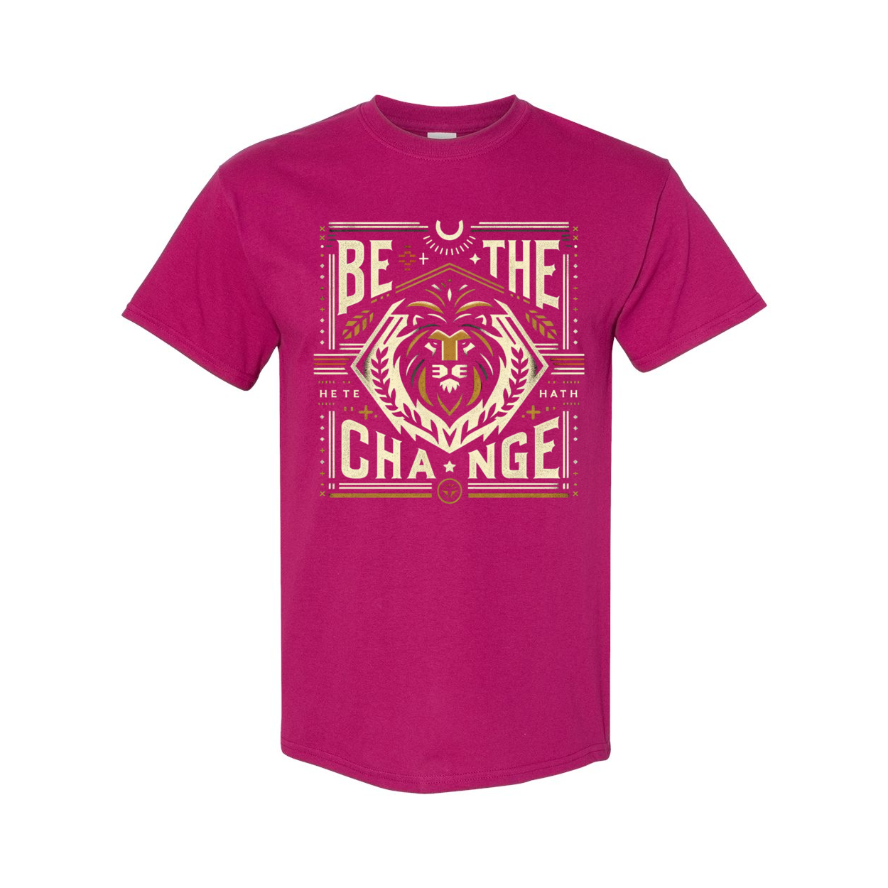 Be The Change Heavy Cotton T-Shirt